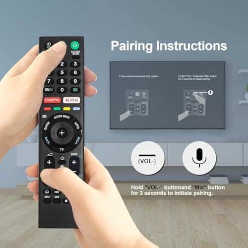 Image of NEWZON 1 Years Warranty RMF-TX310P Voice Remote Compatible for Sony TV KD-43X7500F KDL-43W800G KDL-49W800G KDL-43W800F KD-65X9000F KD-55X8500F KD-55X9000F KD-75X8500F KD-49X8500G