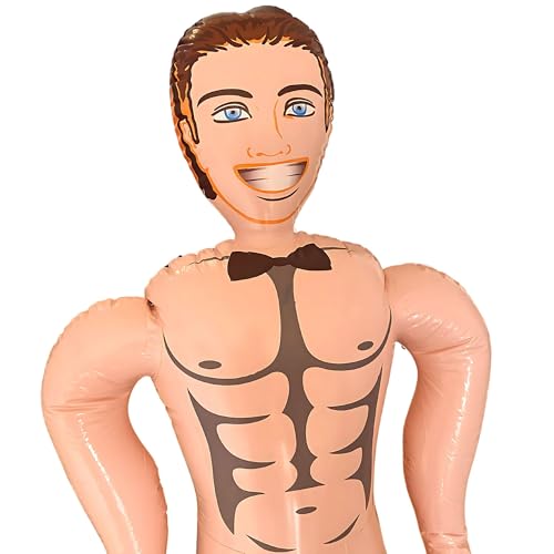 RODMONT Inflatable Display Figure with Groom Sash -...