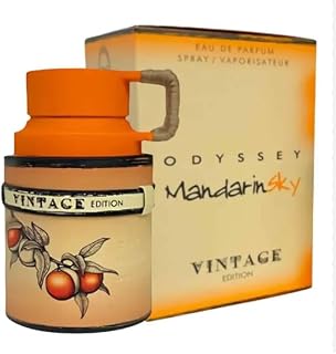Armf Odyssey Mandarin Sky Vintage Edition Eau de Parfum Unisex 100 ml – Perfume Cítrico Especiado con Mandarina, Ámbar y Maderas – Fragancia Elegante y Duradera