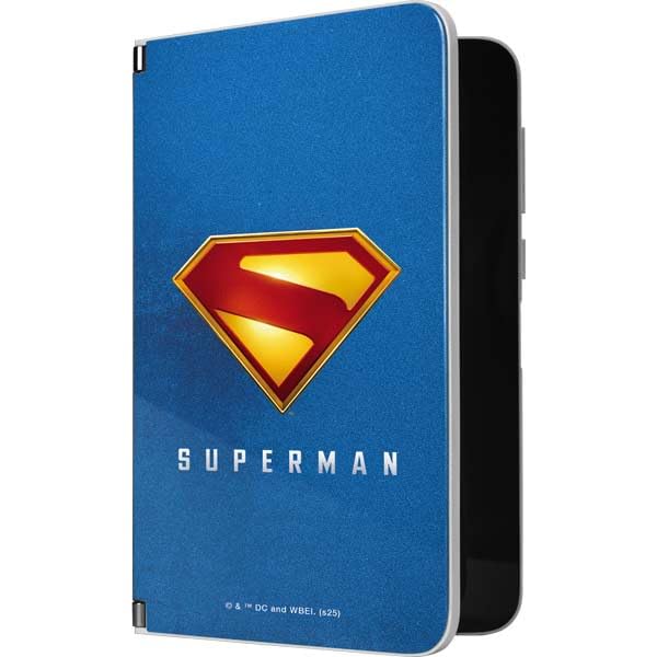 Skinit Decal Tablet Skin Compatible with Surface Duo - Officially Licensed Superman 2025 Classic Superman Shield Emblem Design