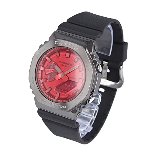 CASIO �J�V�I G-SHOCK �W�[�V���b�N G�V���b�N GM-2100 SERIES �r���v ���v �����Y �A�i�f�W �X�e�����X �u���b�N �K�����^ GM-2100B-4A [���s�A���i]