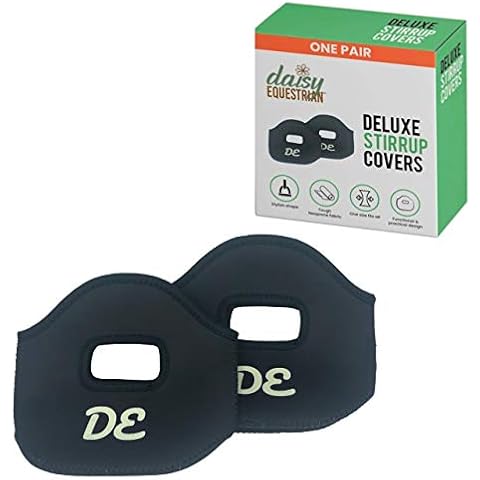 Stirrup Covers For Horse Riding Stirrup Leathers. Daisy Equestrian Neoprene Protection Cover Horse Accessories To Keep Your Horse Saddle & Stirrup Irons Safe.Horse Tack / Horse Equipment Stirrup Socks Cover