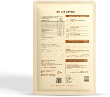 Quickybowl ready to eat Jain Meal Combo with sweet | Instant Food | No onion No garlic | freeze dried | (Pack of 4)