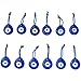 Juvale Hamsa Evil Eye Beads for Décor and Home Protection, 12 Pack, Dark Blue