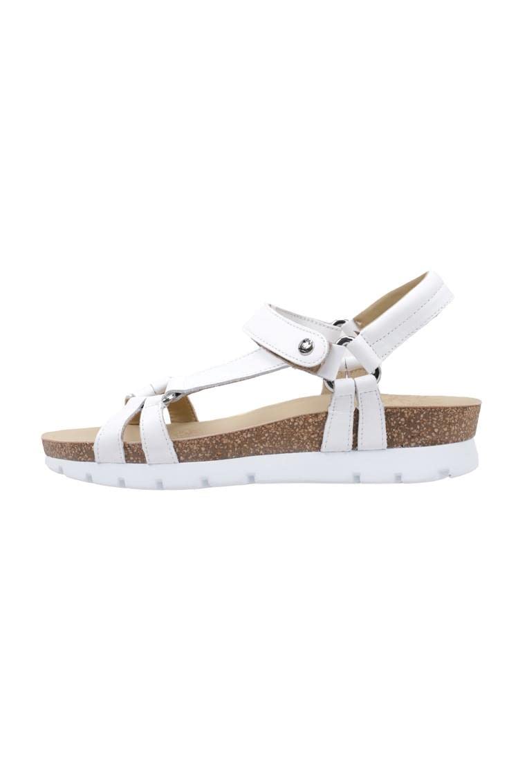 Panama Jack Sally Basics, Women’s Wedge Heels Sandals, White, 5 UK (38 EU)