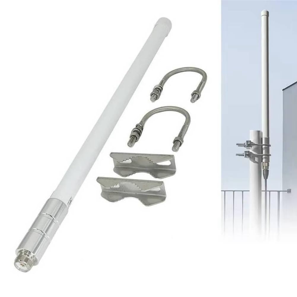 144/430 MHz VHF UHF Antena z Włókna Szklanego SO239 Mobilna Baza Radiowa Omnidirectional dla Transceiiila Radia HAM