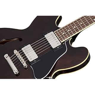 Epiphone Jim James ES-335 Noyer - Les Beatles, Paul McCartney, John Lennon, RIngo Starr, George Harrison Epiphone Jim James ES-335 Noyer – Image 4