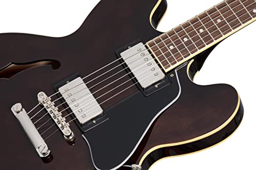 Epiphone Jim James ES-335 Noyer - Les Beatles, Paul McCartney, John Lennon, RIngo Starr, George Harrison Epiphone Jim James ES-335 Noyer – Image 5