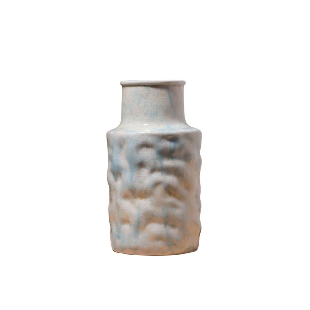 EINES Simplicity Entrance Vase Ornaments Ceramic Dining Table Living Room Coffee Dried Flower Arrangement Device(B)