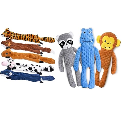 Juguetes para perros SHARLOVY pack de 5 mordibles