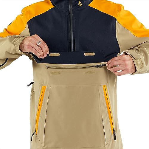 Image of Volcom Men's Brighton Pullover Anarok Hooded Snowboard Jacket