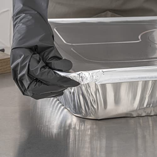 image for Restaurantware LIDS ONLY: Foil Lux Foil Pan Lids, 25 Oven-Ready Foil T