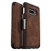 Produktbild OtterBox Strada Serie Schutzhülle für Galaxy S10e  Einzelhandelsverpackung  Espresso, Dunkelbraun/abgenutztes Leder