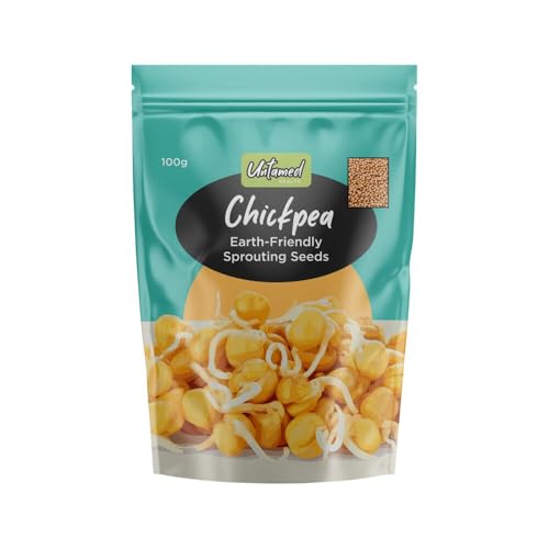 Untamed Health Organic Gluten-Free Chickpea Sprouting Seeds 100 g