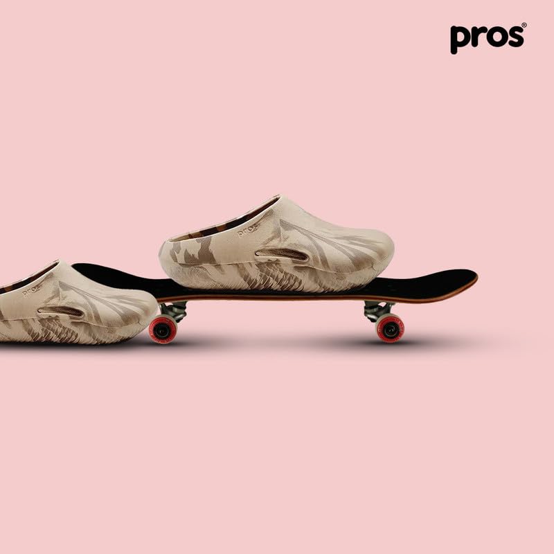 Image of PROS Men Stylish Comfortable Clog | Super Comfort Fashion Sandal | Classic Slippers for Adult Men | Durable and Sturdy | Light | Cushioned | Attractive Flip Flops for Men