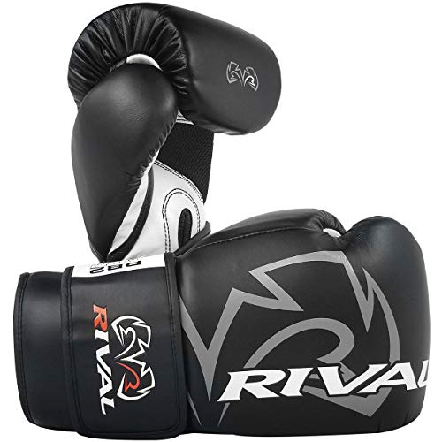 RIVAL Boxing RB2 2.0 Super Bag Gloves, Hook and Loop Closure - High-Density, Multi-Layered Padding, and Breathable Mesh Palm