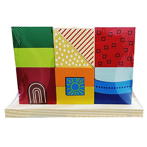 Encaixe Vertical - Carimbras - Brinquedo Educativo De Madeira