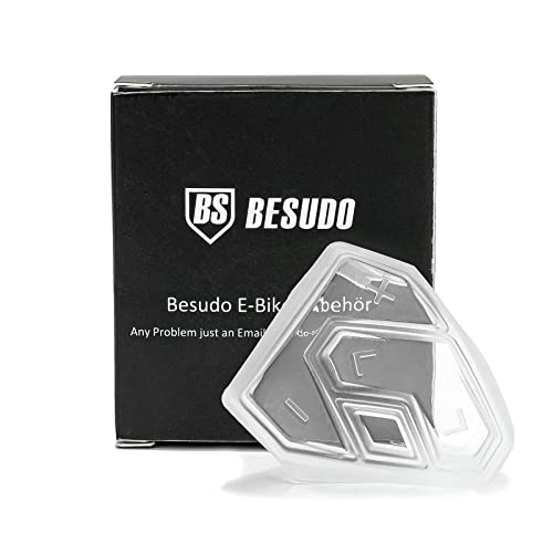 Besudo Schutzhülle für Bosch Ebike Steuereinheit - Displayschutz für E-Bike Steuergerät vor Kratzern, Stößen - Bedieneinheit Compact Hülle Schutz Cover-Ebike Zubehör-26 Cover