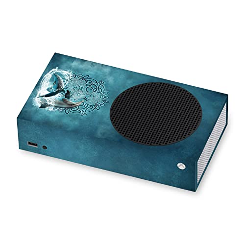 Protection Xbox Series S anti-rayure skin vinyle dauphin