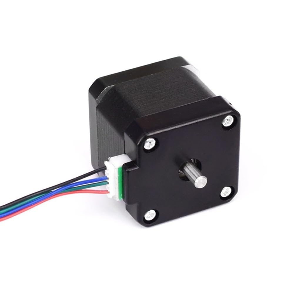 1pcs 42mm Flange 2 Phase 4 Wires Nema 17 Stepper Motor 1.2A 0.55N.m 80oz-in 1.8 Degree 42x42x48mm Stepping Motor Scena Montaż