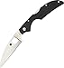 Spyderco C178GP4 Kiwi4 G-10 Black Plain Edge Handle Knife