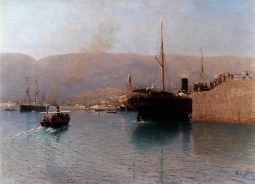 Peinture sur toile Yalta Lagorio 60x90cm décoration murale pour chambre