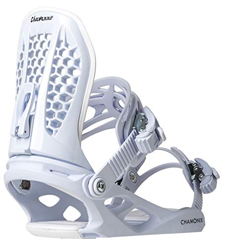 Chamonix Chavanne Womens Snow Bindings White Sz M (7-10)