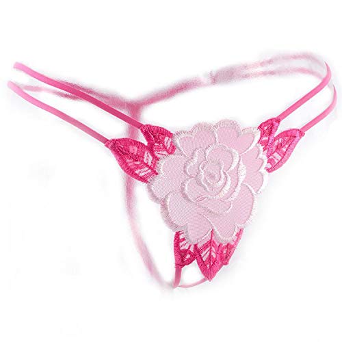 Embroidery Perspective Briefs G-string Nightwear