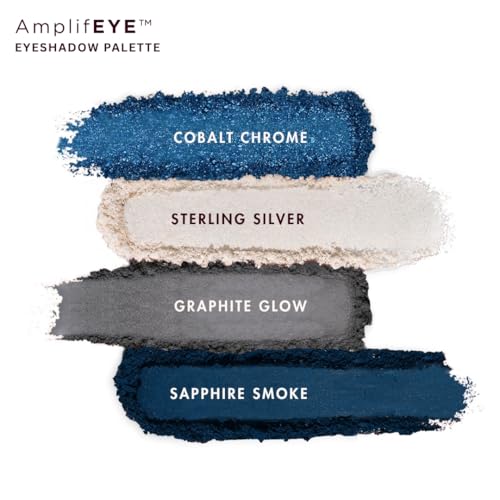 Image of HYUE AmplifEYE Eyeshadow Palette - 6 Shades | Starry Night | Highly Pigmented Shades | Matte, Metallic, Satin & Foil | Long Lasting | Smooth Blendable Texture | All Skin Types