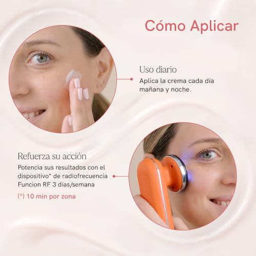 Miniatura 6 de Masderm Crema Facial Radiofrecuencia Hidratante 500 Ml Antiarrugas Ácido Hialurónico Colágeno Profesional Mujer