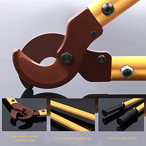 Flytuo LK-250 Heavy Duty Cable Cutters - Multifunctional Pliers for Cutting Copper and Aluminum Cable Up to 250mm²