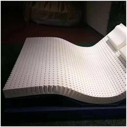 Eco-Friendly Natural Latex Mattress Topper, 3-Inch Firm 7-Zone Design for Pressure Relief & Support, Ultimate Comfort & Durability, Sleepers
