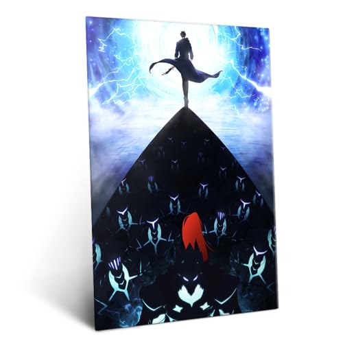 Solo Leveling poster métal Sung Jinwoo pour sublimer votre chambre