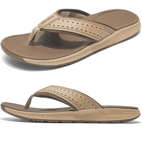 Flip Flop Thong Athletic Summer Sport Sandals with Arch Support Outdoor Summer Beach