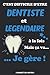Carnet De Note DENTISTE: C'est Difficile D'Etre Dentiste Et Légendaire A La Fois : Carnet Drole Rigolo Marrant Parfait Comme Cadeau A Offrir pour ... Ligné 100 pages Couverture Humoristique