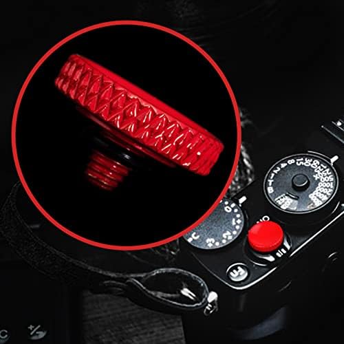 Camera Shutter Button (2 Pack/Red) Upscale and Delicate Soft Shutter Release Button - Image 7