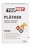 yeso paris tipo 2 calidad profesional Toupret TP320010-320010 Yeso de París 1 kg