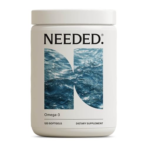 Needed. OM3SG120B Prenatal Omega-3 - High Potency Dose Of Sustainably Sourced Fish Oil cover