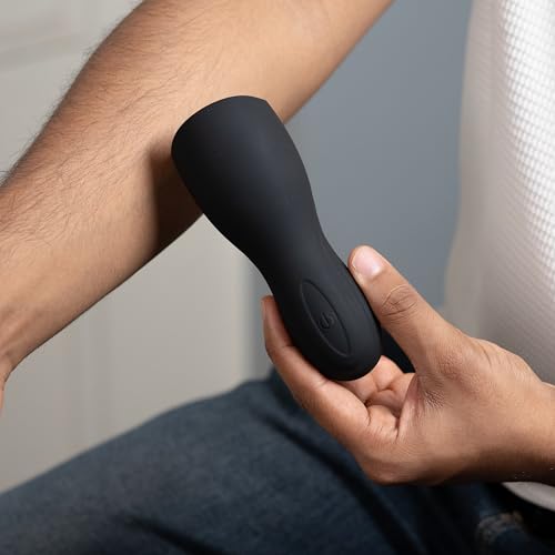 Image of Peppy Puc Full Body Massager for Men | Stress Relief | Waterproof | Electric Massager | 101 Days Warranty, Black