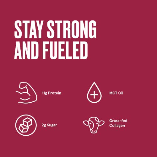 Bulletproof Fudge Brownie Collagen Protein Bars, Pack Of 12, Keto-Friendly Snack With Mct Oil #TOP3