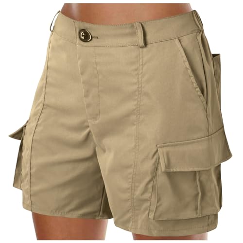 Shorts deportivos de mujer ligeros y transpirables con bolsillos para senderismo activo