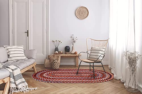 Rri Home Decor Ashley Area Rug, 4X6, Red Velvet #TOP1