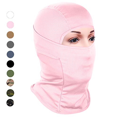 Achiou Balaclava Face Mask UV Protection for Men Women Ski Sun Hood Tactical