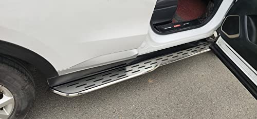 Estribos laterales aluminio plateado Nissan Murano 2015-2023 miniatura 6