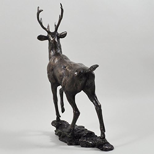 6020 Highland Monarch 'Stag' in Cold Cast Bronze by David Geenty