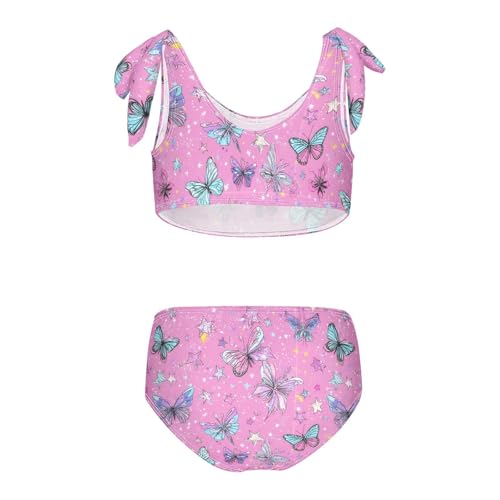 Image of Boccsty Summer Girls Swimsuits Kids Bikini Sets 2 Pcs Bathing Suit for 3T-12T