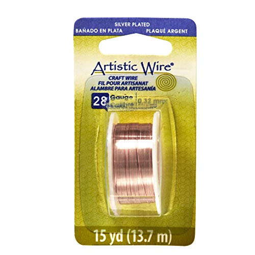 Beadalon Artistic Wire 15yd 28 Gauge, Colore: Oro