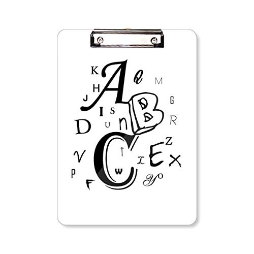 Dossier porte-bloc A4 ABC idéal pour organiser vos notes au bureau