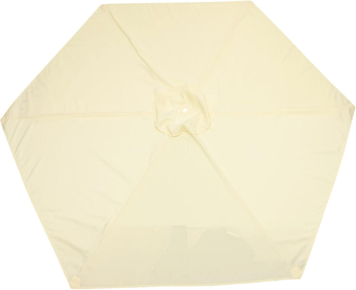 BESPORTBLE Umbrella Canopy for Replacement 2.7m Beach Umbrella Cover Rainproof and Sunshade