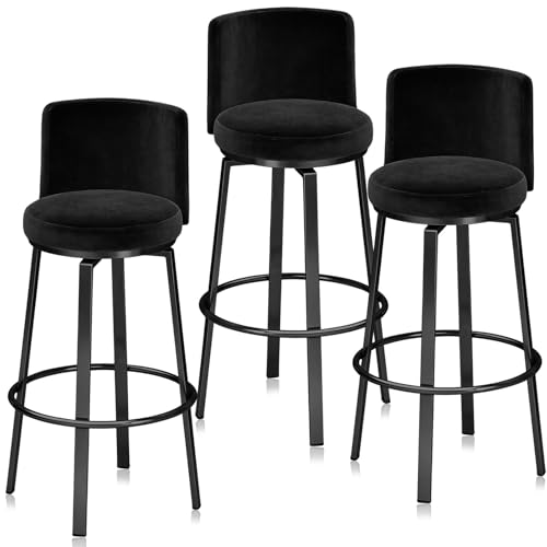 �J�E���^�[�����x���x�b�g�o�[�X�c�[��1/2/3/4�Z�b�g�A���_���L�b�`���A�C�����h�X�c�[���`�F�A�w������t���A�z����J�E���^�[��]�o�[�`�F�A�A�C�����h�_�C�j���O���[���p(Black Black Frame,3 PCS 65cm)